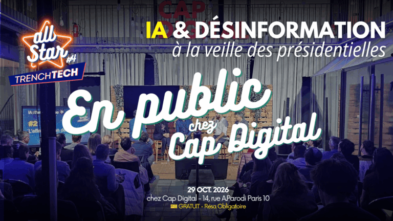 ALL STAR 2026 Trench Tech - couv - Chine Labbe, Nadia Guerouaou, Romane Maltnoy Aquaponey - en public chez cap digital